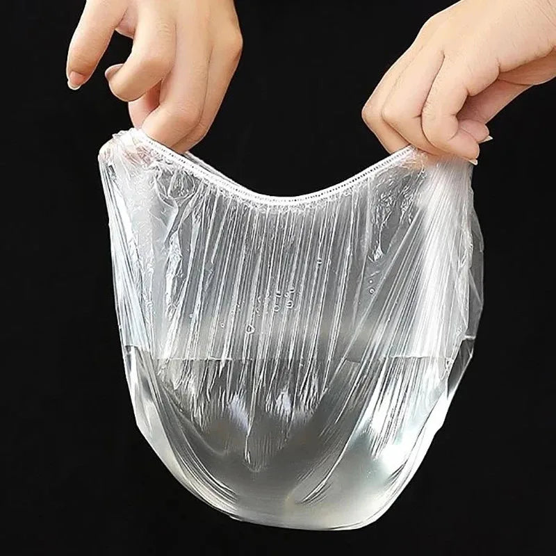 Extra Thick Disposable Plastic Wrap – Stretchable Food Cover Film