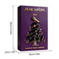 Christmas Music Lover Advent Calendar 24 Days 2D Acrylic Musical