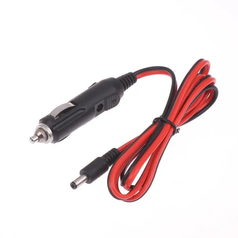 12V 5A DC5525 Car Power Cable with LED Indicator – 1.2m