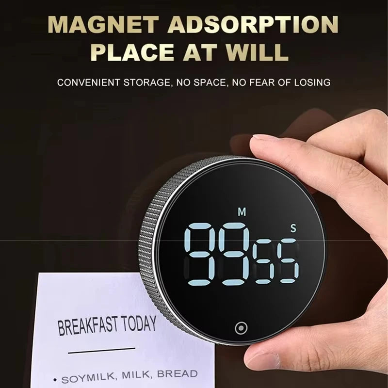 Magnetic Kitchen Timer – Rotary Mechanical Countdown Timer Kitchen Timer Zpaxo