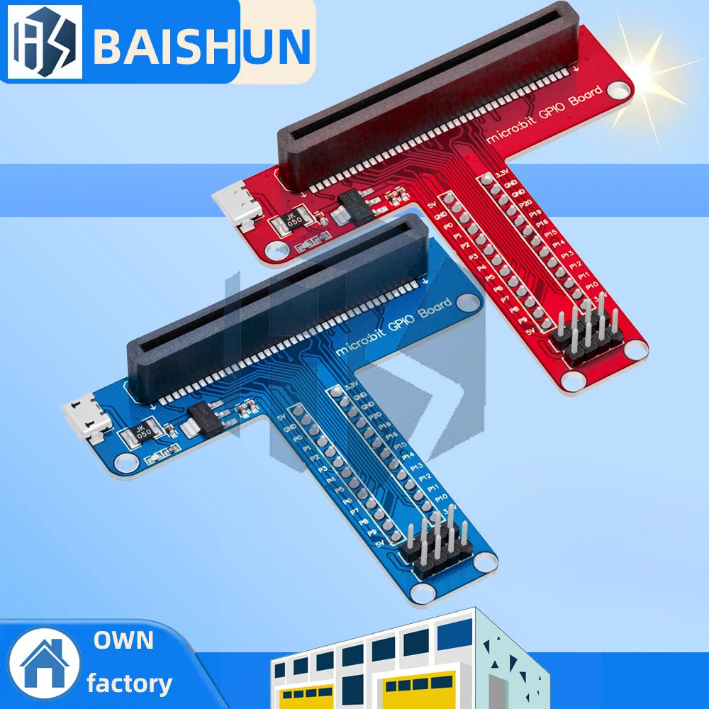 Micro T-type GPIO Expansion Module Compatible V1 5 V2 2 Perfect STEM Zpaxo