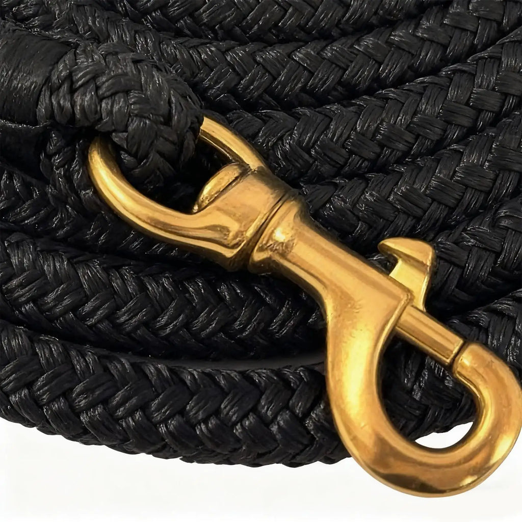 Horse Lunge Line Performance Horse Line Tack Equine Lunge Lead with Quick Halter for Daily Outside Barn Farm Pasture Stable Zpaxo