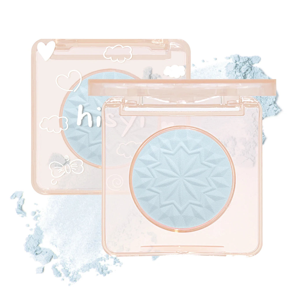 HISYI Single Blush Waterproof Whitening Matte Fine Flash Natural Nude Zpaxo 06