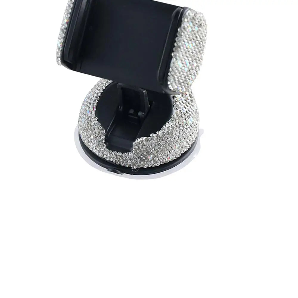 Air Vent Clip Windshield Phone Holder Bling Crystal Dashboard Mounts Zpaxo