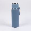 SUS316 Stainless Steel Thermos Water Bottle 500ml/600ml Insulated Bottle With Handle Thermo for Hot Cold Drinks for Outdoor Zpaxo Blue 600ml