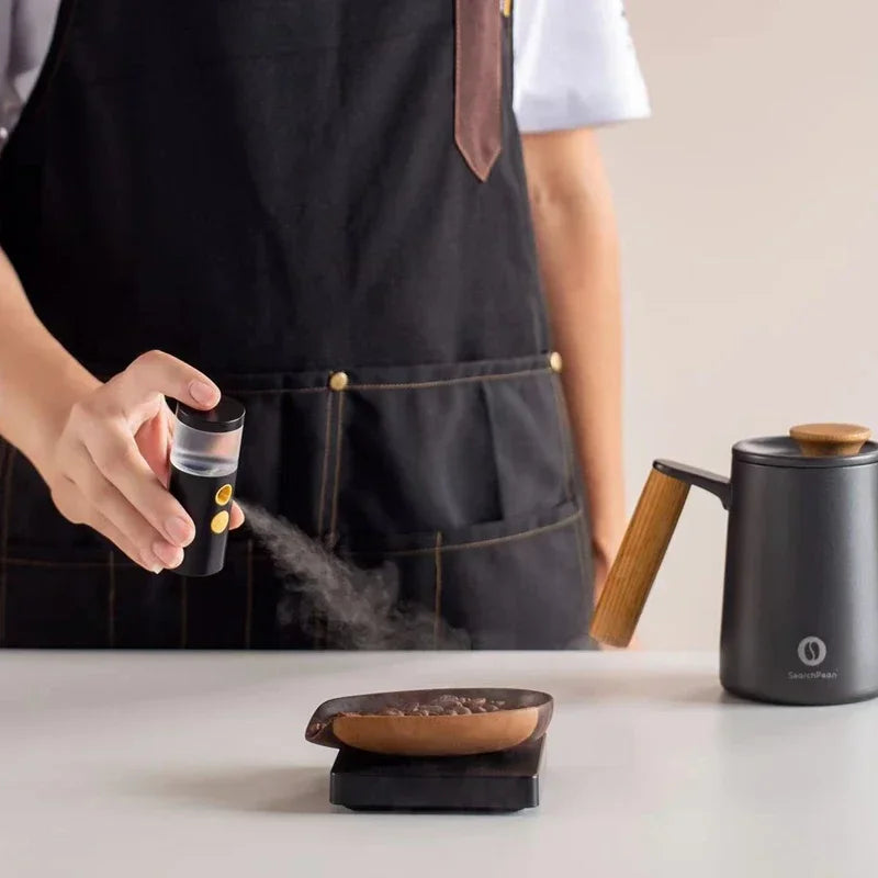 Static Reducer Nano Sprayer Waking Coffee Beans Elimination Powder Residue Cleaner Rechargable USB Spray Portable Humidifier Zpaxo