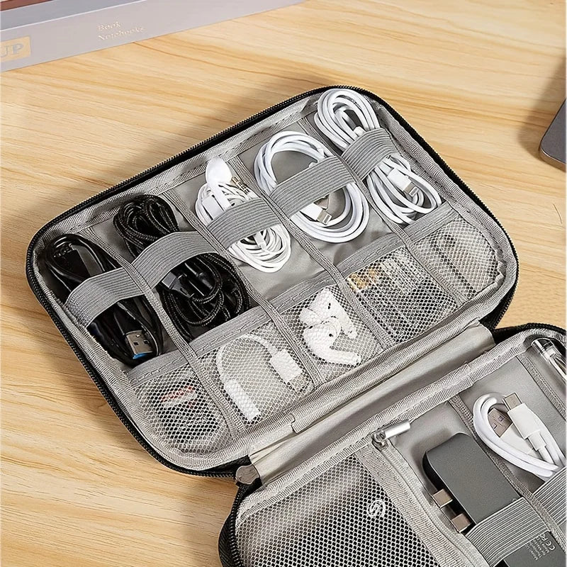 Watch Strap Storage Bag Travel Essentials Multi-pocket Cable