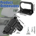 Trailer Tow Harness Connector 7 Pin RV Blade 4 Way Flat for9U5Z-14489-MAA FU5Z-14489-A Replacement With Bracket For Horse Travel Zpaxo 9U5Z-14489-MAA