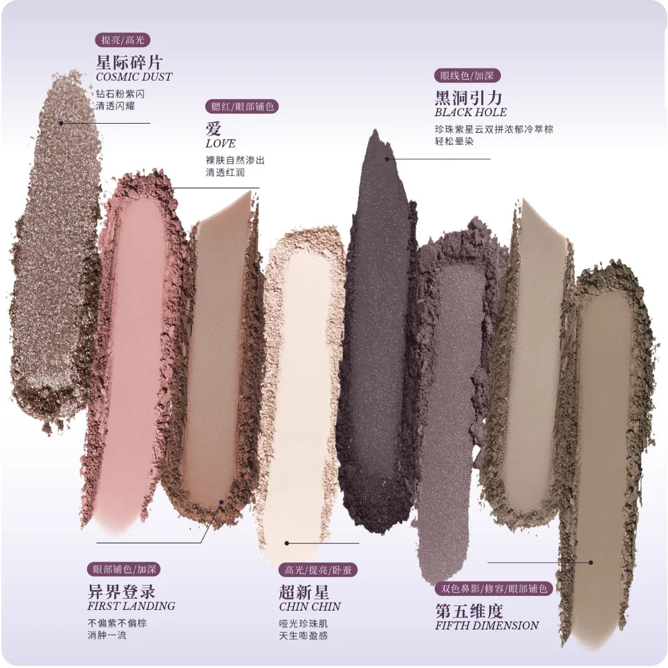 SPLASHEEN Eyeshadow All-in-one Face Palette Easy Slay Head Space Zpaxo