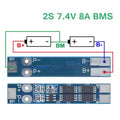 3.7V 2/3/4/5 series 18650 polymer power indicator board 12V lithium battery pack power display Zpaxo 3.7V 4.2