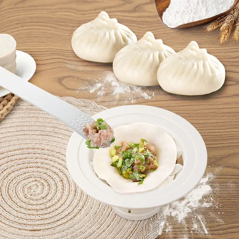 2026 Hot Sale DIY Chinese Baozi Mold - Food Grade Kitchen Tool for Making Pastry, Pies, Dumplings, and Mooncakes Zpaxo