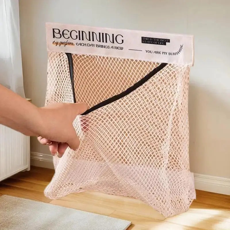 Kitchen Wall-mounted Bag Dispenser Pantry Organizer Nylon Storage Zpaxo