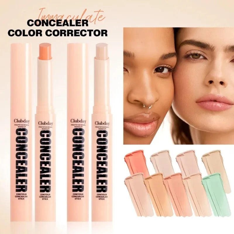 Orange Green Contour Concealer Stick Waterproof Coverage Full Cover Zpaxo