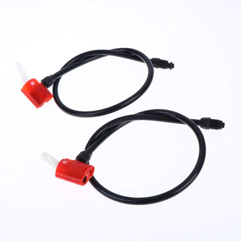 M2pcs Universal Bike Pump Air Hose Multi Use Nozzle Durable Build