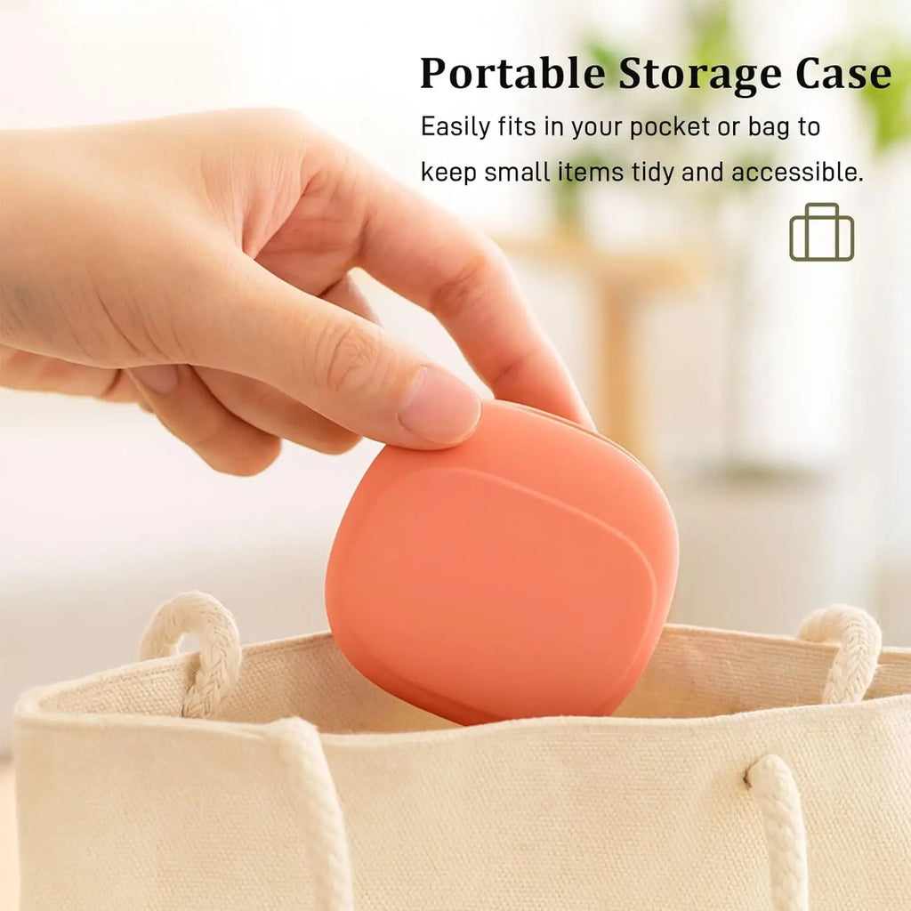 Silicone Earbud & Cable Organizer Pouches – Tangle-Free Travel