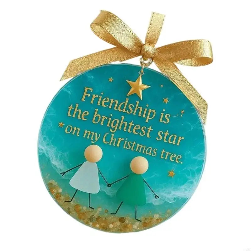 Sparkling Acrylic Christmas Tree Decoration Easy Hanging Portable