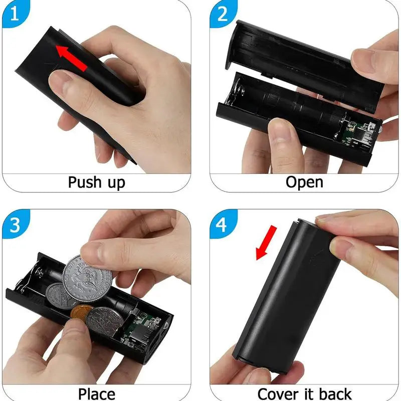 Secret Stash Hiding Compartment Safe Small Hiding Compartment For Keys Cash And Valuables Jewelry Storage Container Zpaxo