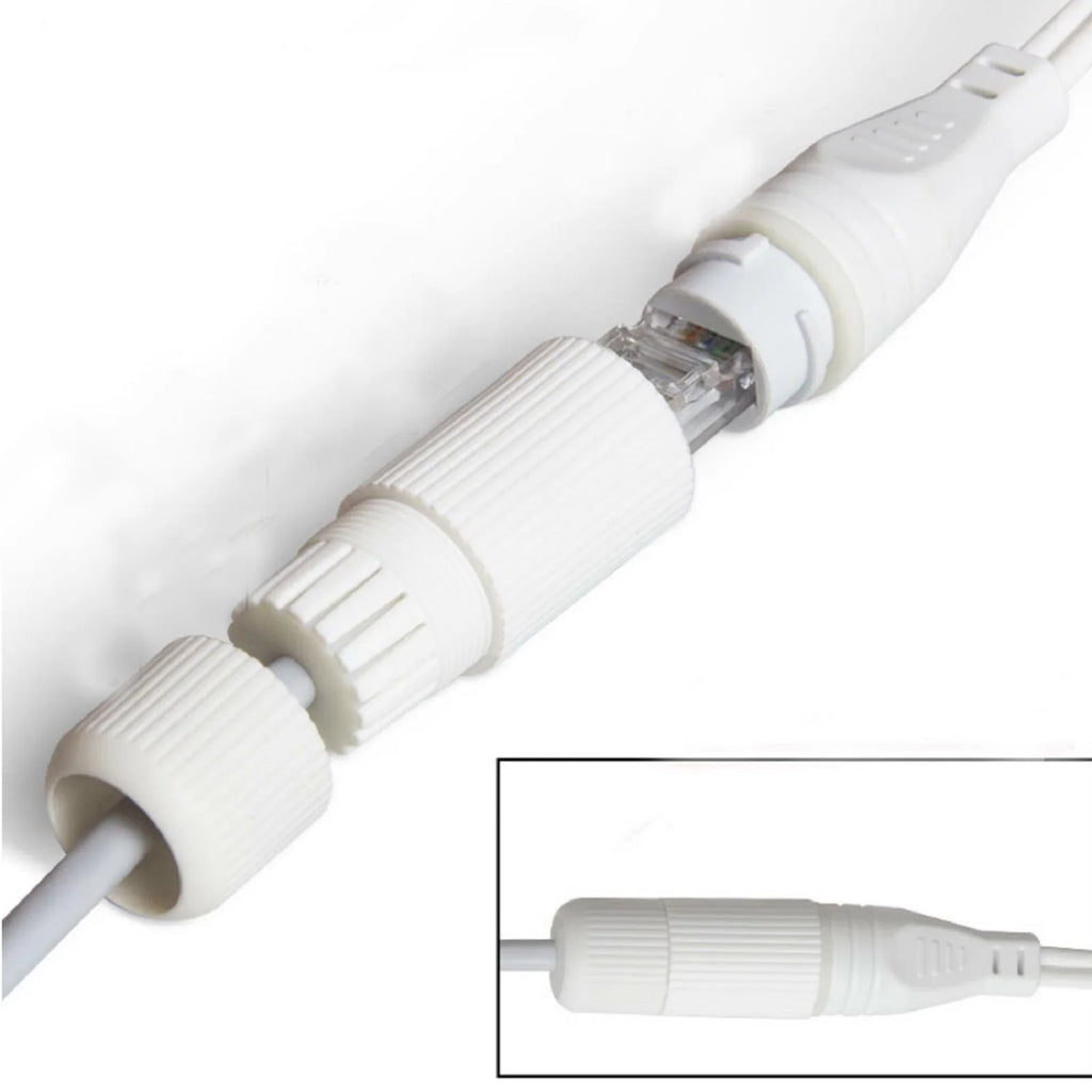 1 2 Adapter Network Splitter Poe Switch Connector Rj45 Outdoor