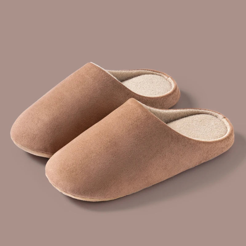 Indoor Floor Unisex Slippers Autumn Winter Lightweight Comfortable Zpaxo Khaki 40-41