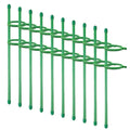 10-Pack Adjustable Plant Support Stakes & Reusable Clips Plant Support Stakes Zpaxo 10Pcs
