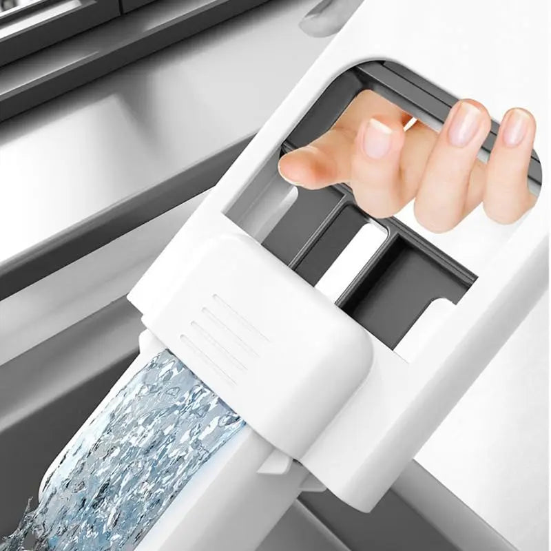 2/8PCS Self-Squeezing Mop Desktop Mops Handheld Sponge Mop Bathroom Kitchen Glass Foldable Tabletop Scrubber Mini Cleaning Tool Zpaxo