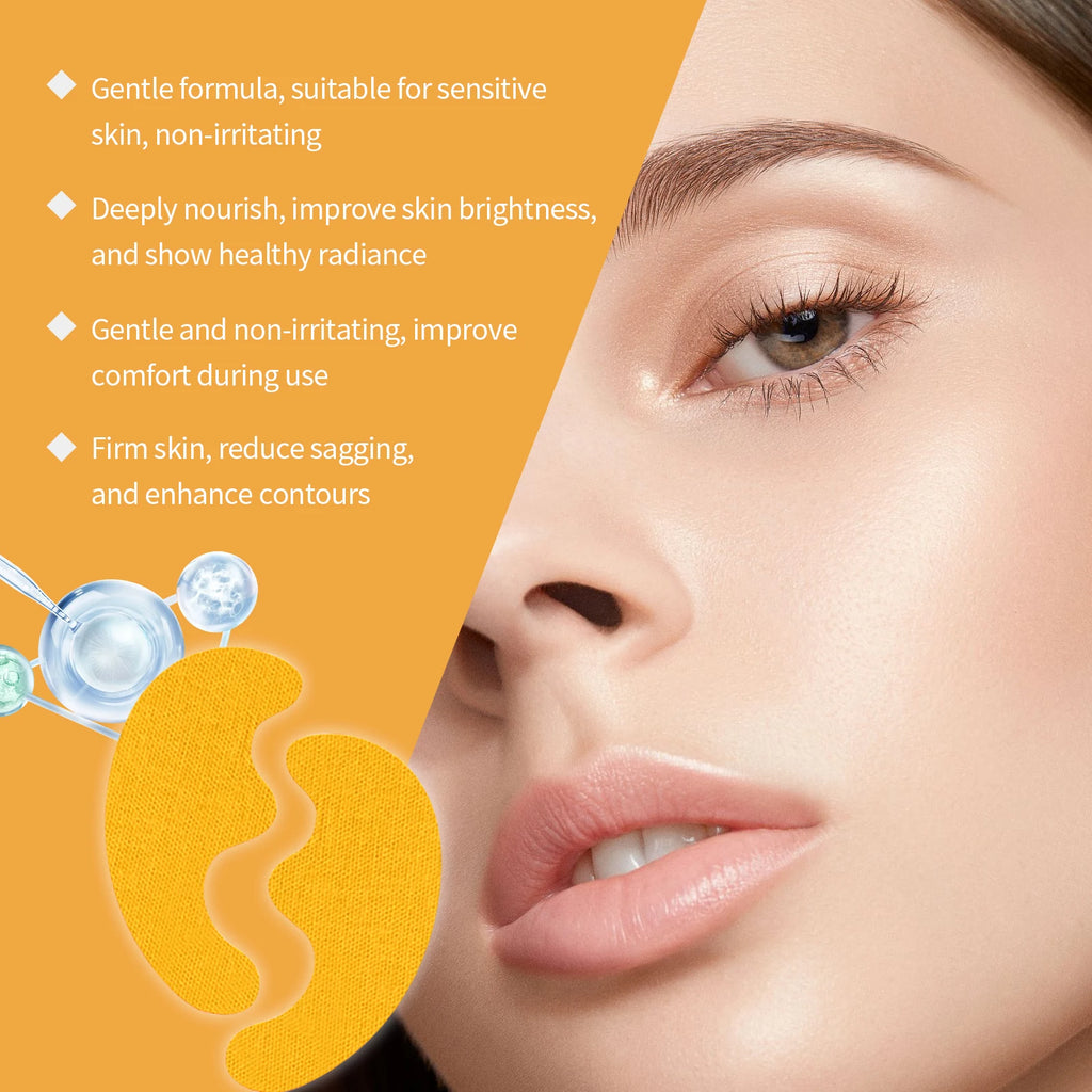 Hyaluronic Wrinkle Removal Patch Anti-Aging Gel Mask 10pcs Anti-Aging Face Patch Zpaxo