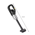 Portable Wireless Car Vacuum Cleaner Chargeable 120W High Power Vacuum Cleaner for Home and Car Dual Use Mini Cleaning Machine Zpaxo black