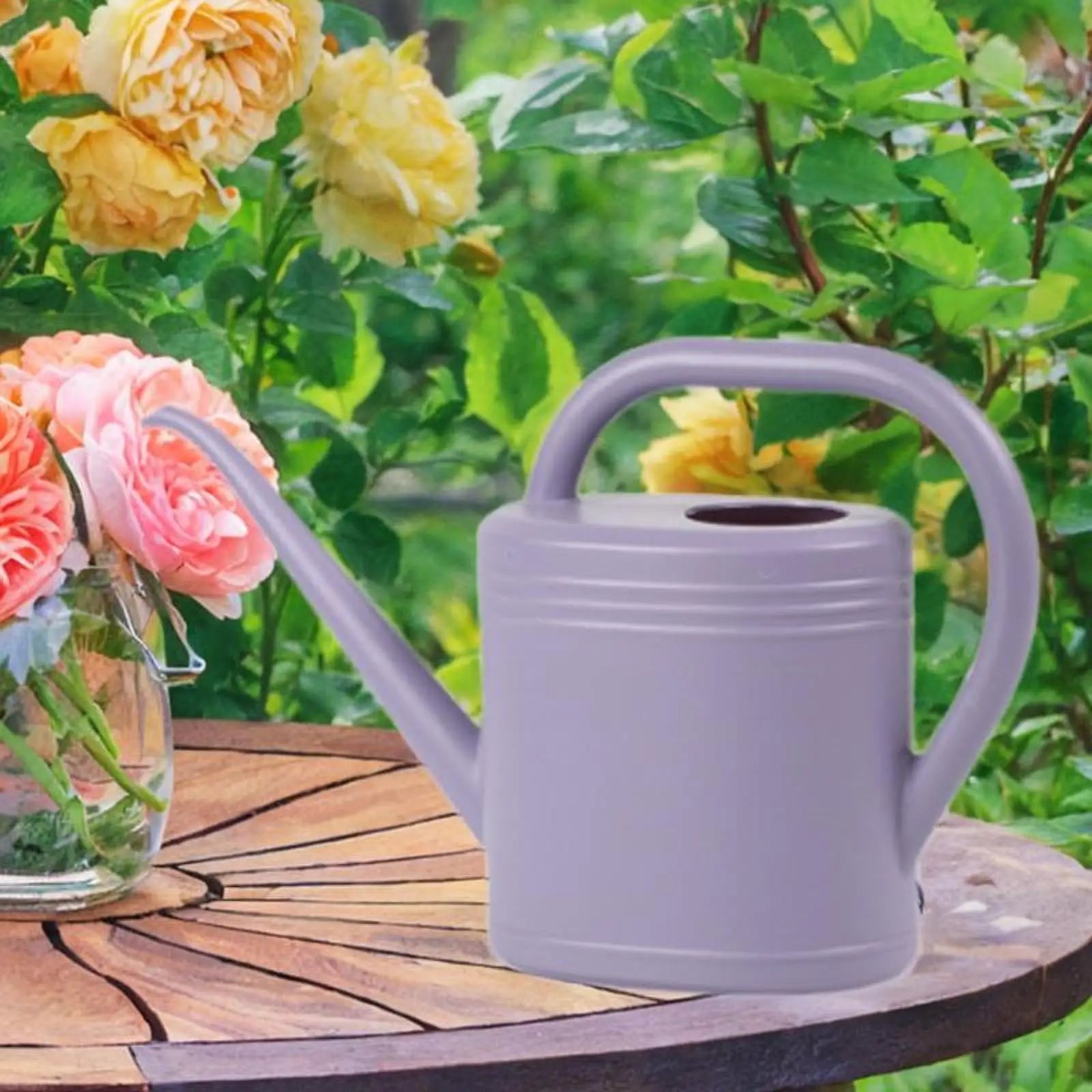 Watering Can Water Can for Plants with Sprinkler Head 2L Long Mouth Watering Can Flower Watering Can for Outdoor House Plant Zpaxo