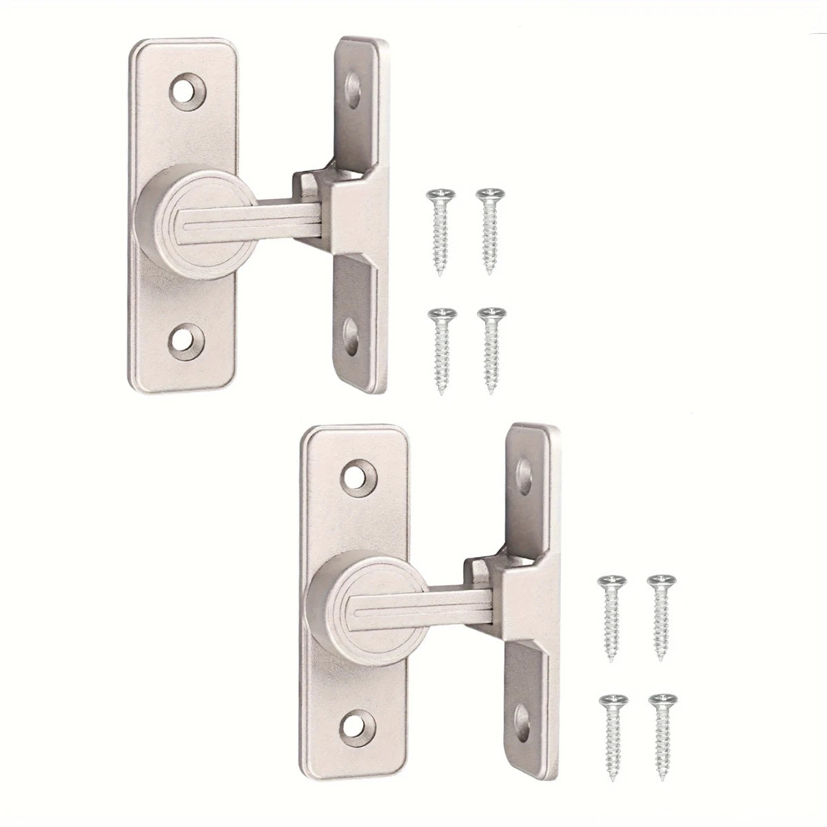 Heavy-Duty Zinc Alloy Sliding Door Lock – 90° & 180° Anti-Theft Door Security Lock Zpaxo 2 Sets