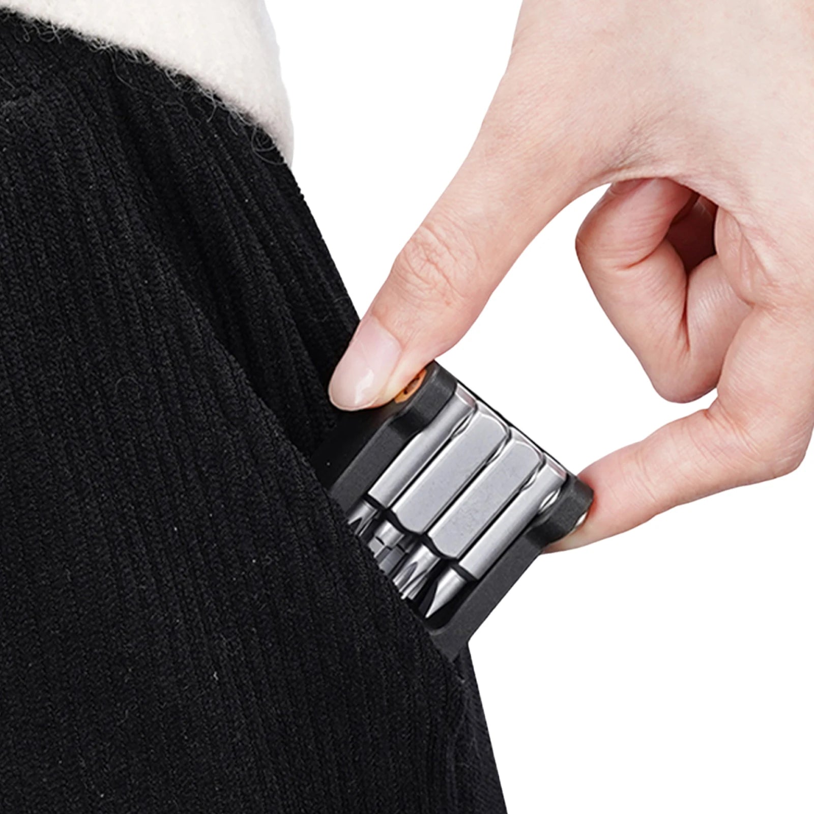9-In-1 Bicycle Repair Tool CO2 Injector Multifunctional Tools Wrench