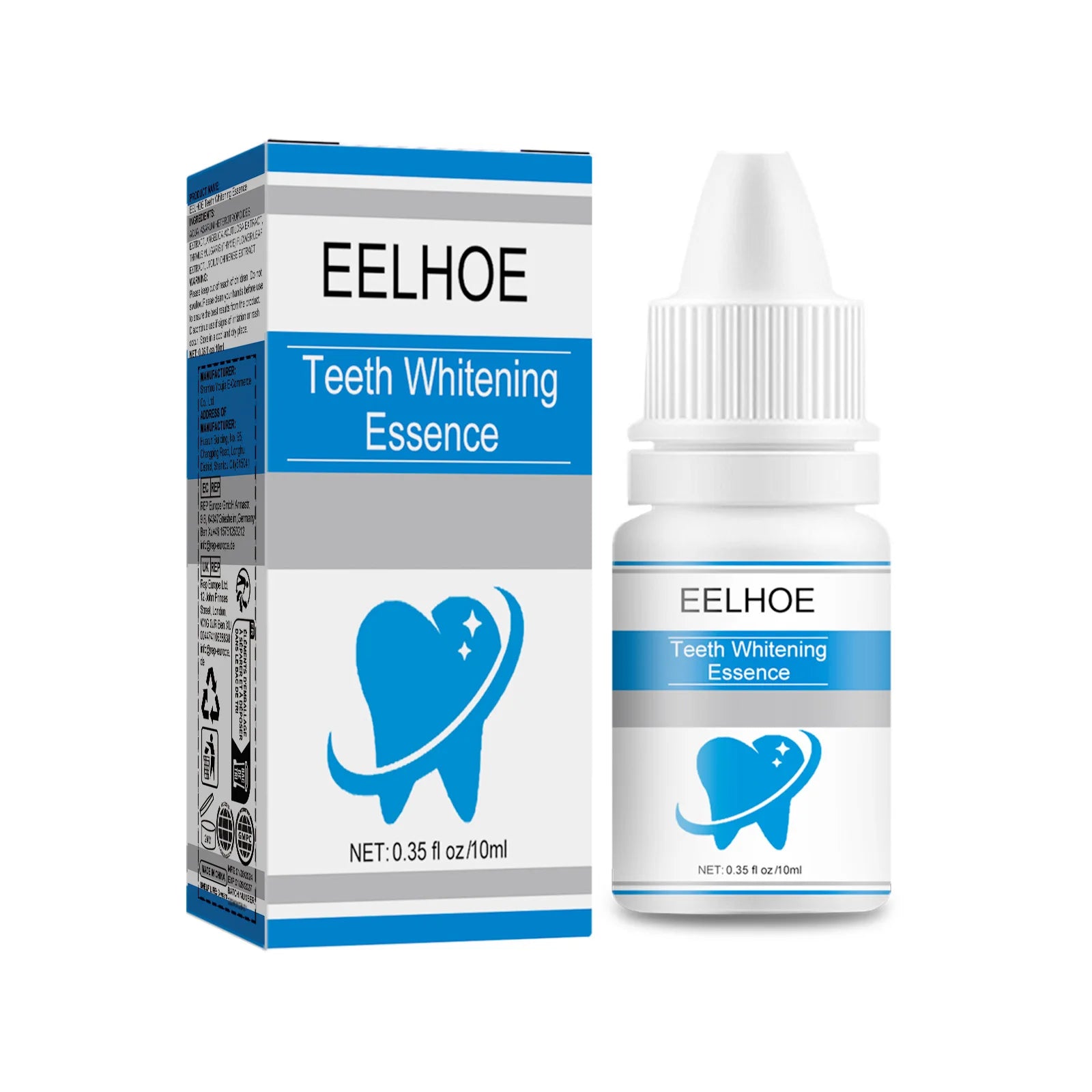 EELHOE Teeth Whitening Serum | Plaque & Stain Remover Teeth Whitening Serum Zpaxo 10ml