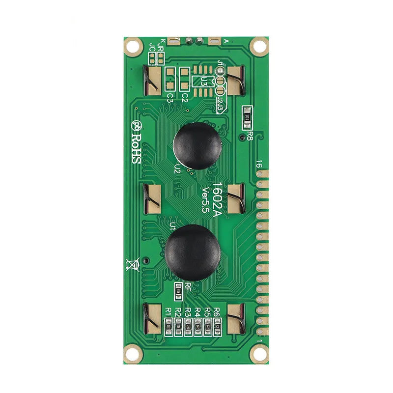 1602A IIC I2C LCD Screen 5V Backlight Display Module Blue Yellow Green Zpaxo