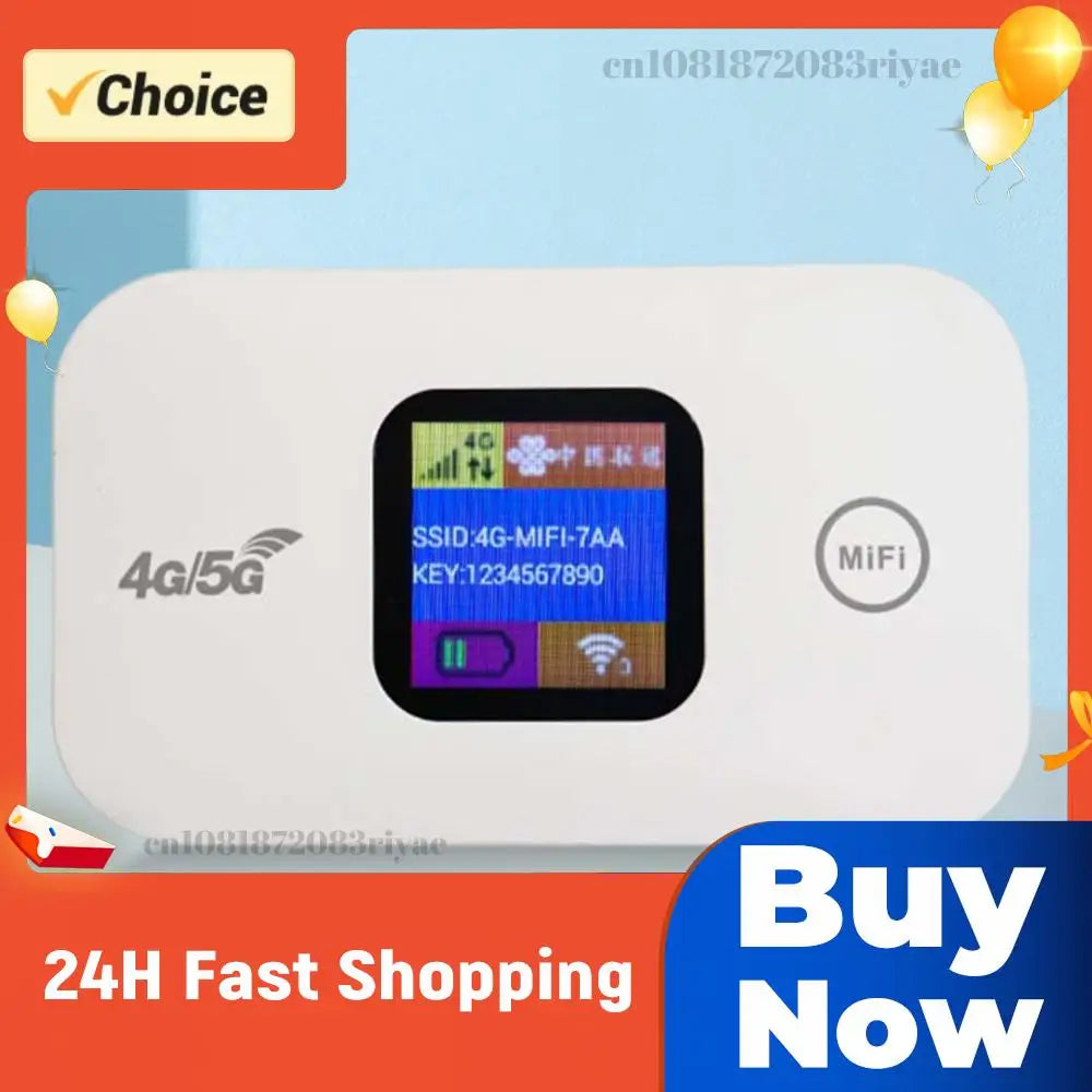 LTE Portable Router 150Mbps Mini Outdoor Hotspot Sim Card Slot Zpaxo