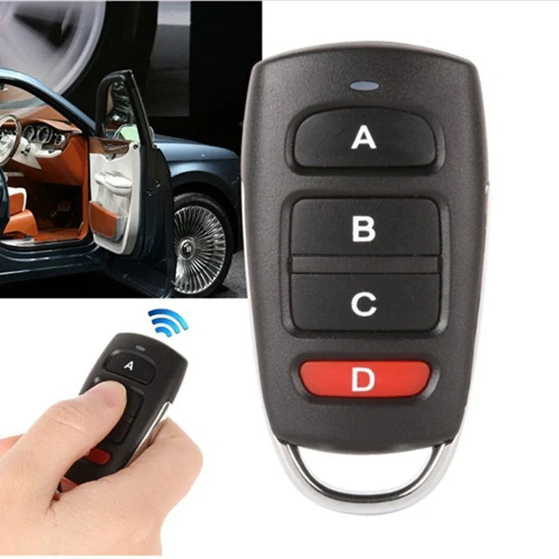 1-50PCS 433 Mhz Universal Garage Door Control Remote Control Fixed Learning Code Clone Self-copying Automation For Gates Zpaxo