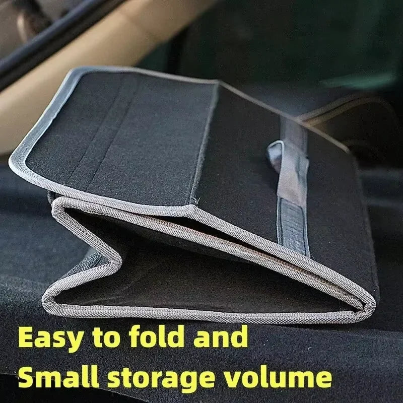 Car Trunk Soft Organizer Felt Storage Box Accessories Large Anti Slip