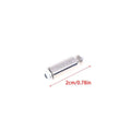 1Pcs High Lux Lamp Bulb Welch 03100 Welch Allyn 03100-u 3.5v Bulb Otoscope Nasel Speculum Transilluminator Zpaxo Silver