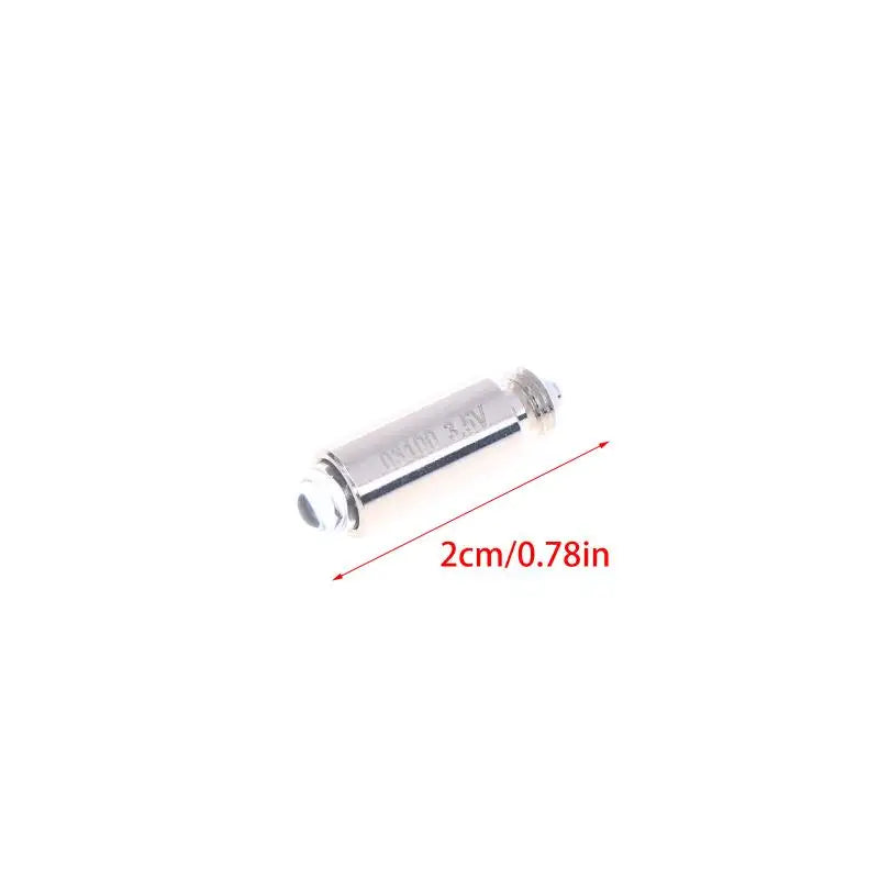 1Pcs High Lux Lamp Bulb Welch 03100 Welch Allyn 03100-u 3.5v Bulb Otoscope Nasel Speculum Transilluminator Zpaxo Silver