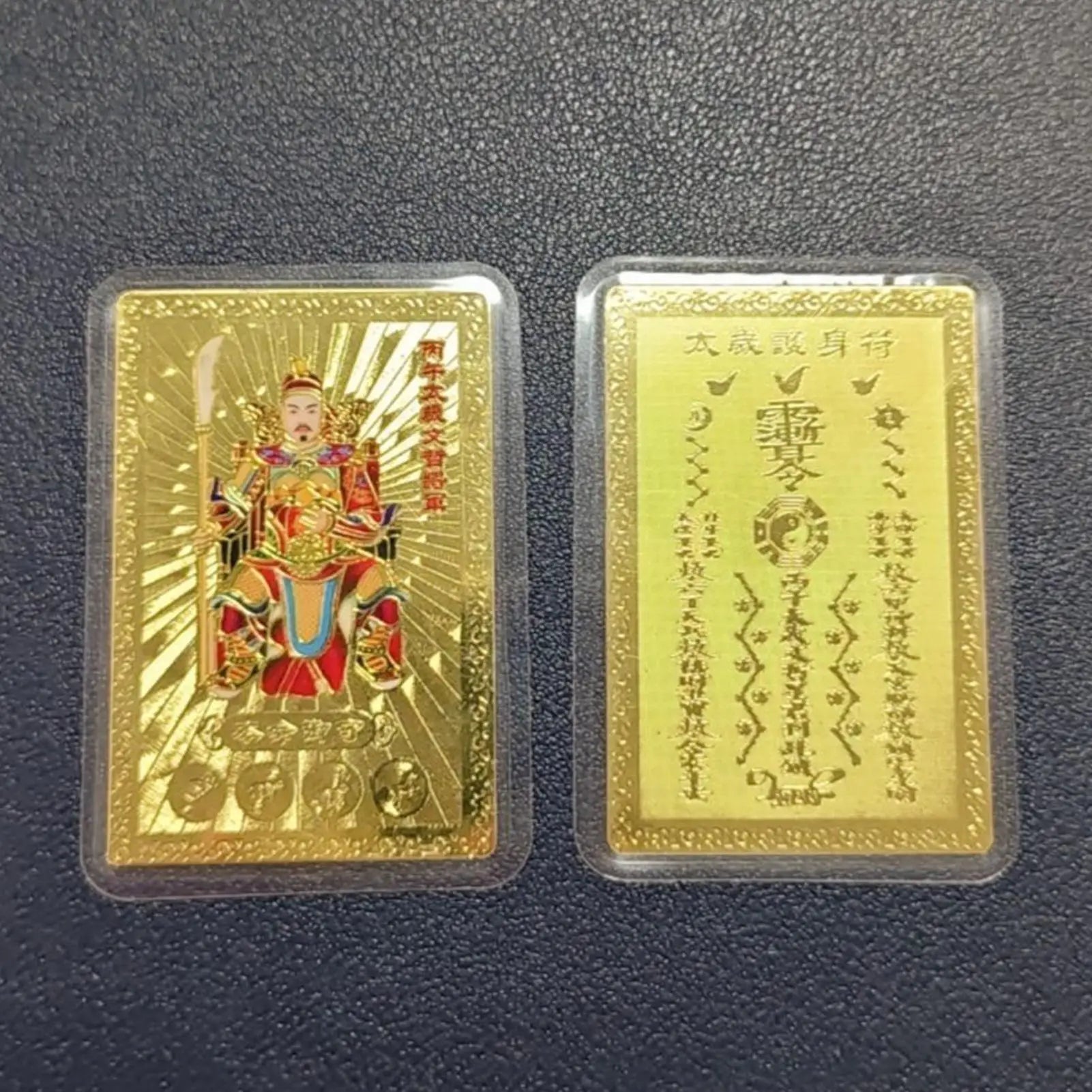 Chinese Tai Sui Horse Card Good Luck Wealth Prosperity Decoration
