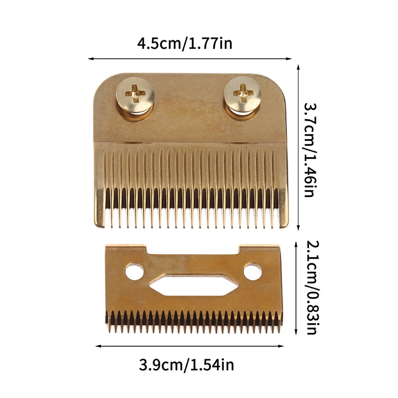 Professional Replacement 2-Hole Clipper Blade Compatible Cordless Zpaxo
