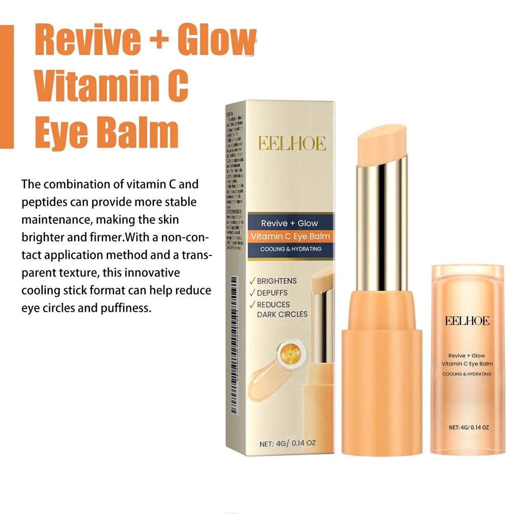 Vitamin C Eye Balm – Dark Circles, Bags & Fine Lines Eye Cream Stick Zpaxo