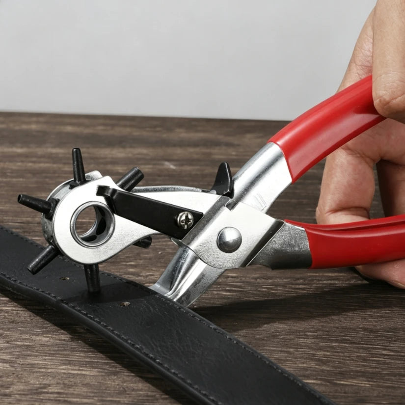 Carbon Steel Leather Hole Punch Multifunctional Belt Puncher Straps