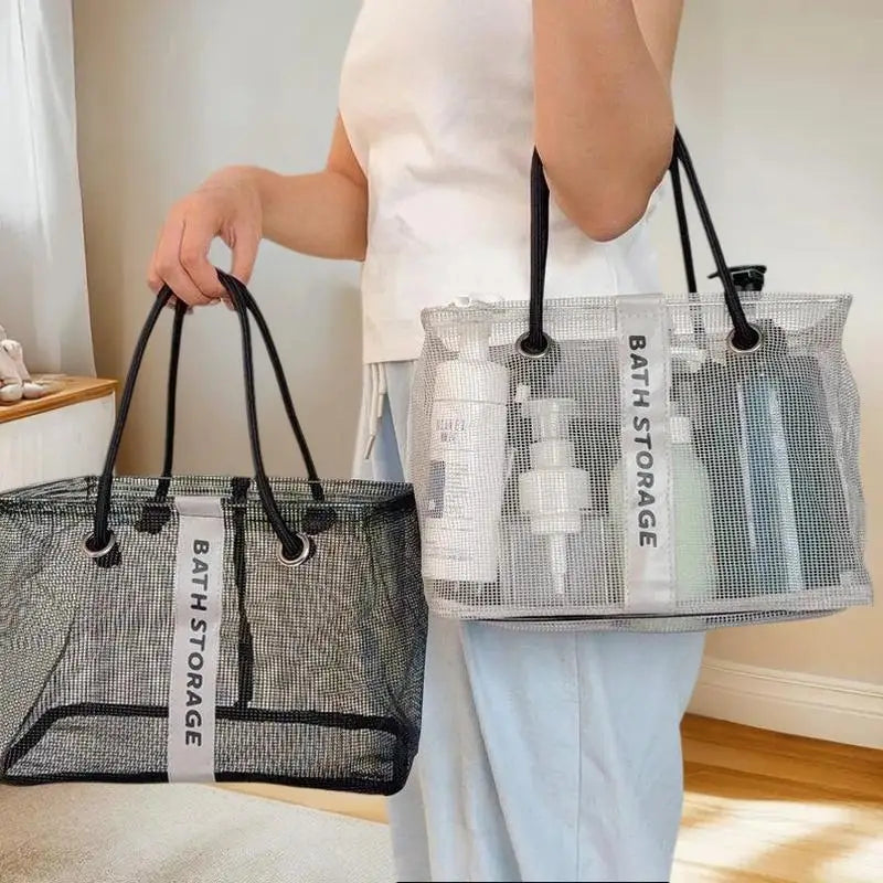 Portable Tote Shower Basket Waterproofbag Handle Large Capacity Zpaxo
