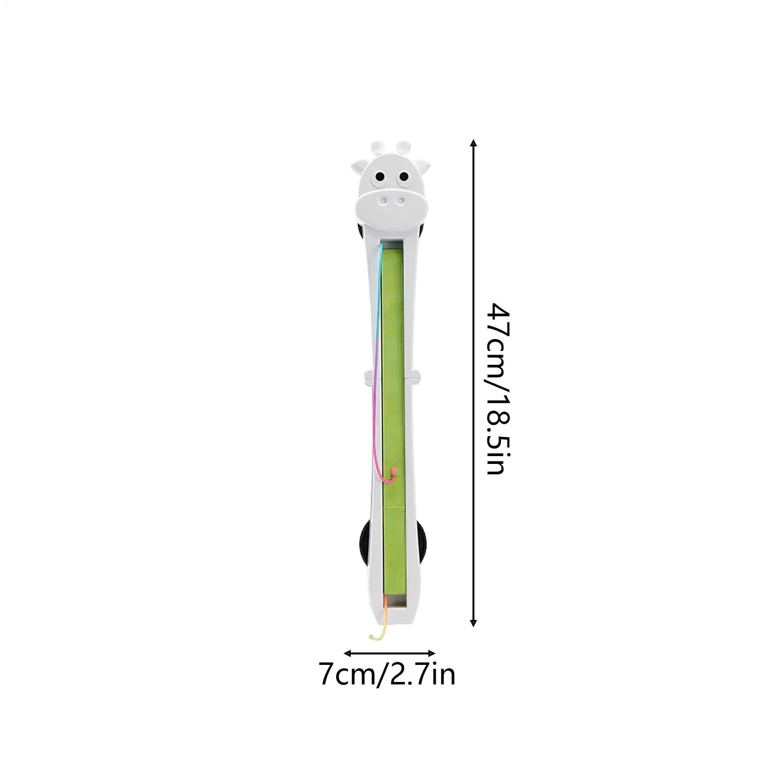 Fully automatic giraffe cat teasing machine, automatically tightens and throws ropes, allowing cats to relax and relieve boredom Zpaxo