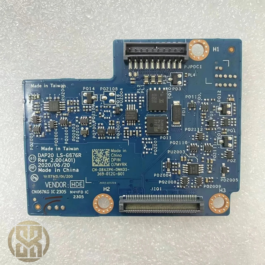 DAP10 LS-F598P DELL Precision 7530 7540 M7530 Battery Connector Board