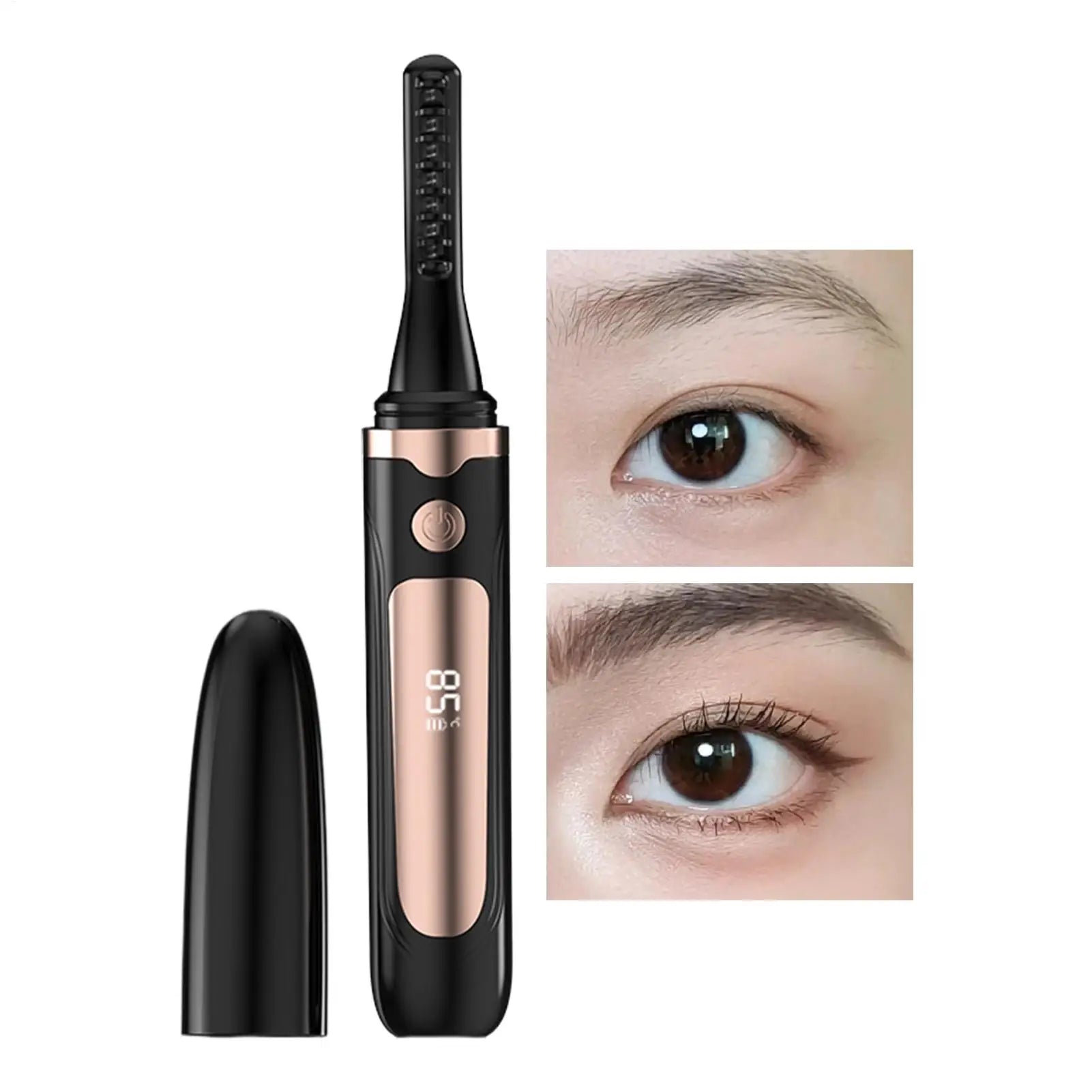 Heated Eyelash Curler – LED Display & 4-Level Heat | Zpaxo Heated Eyelash Curler Zpaxo