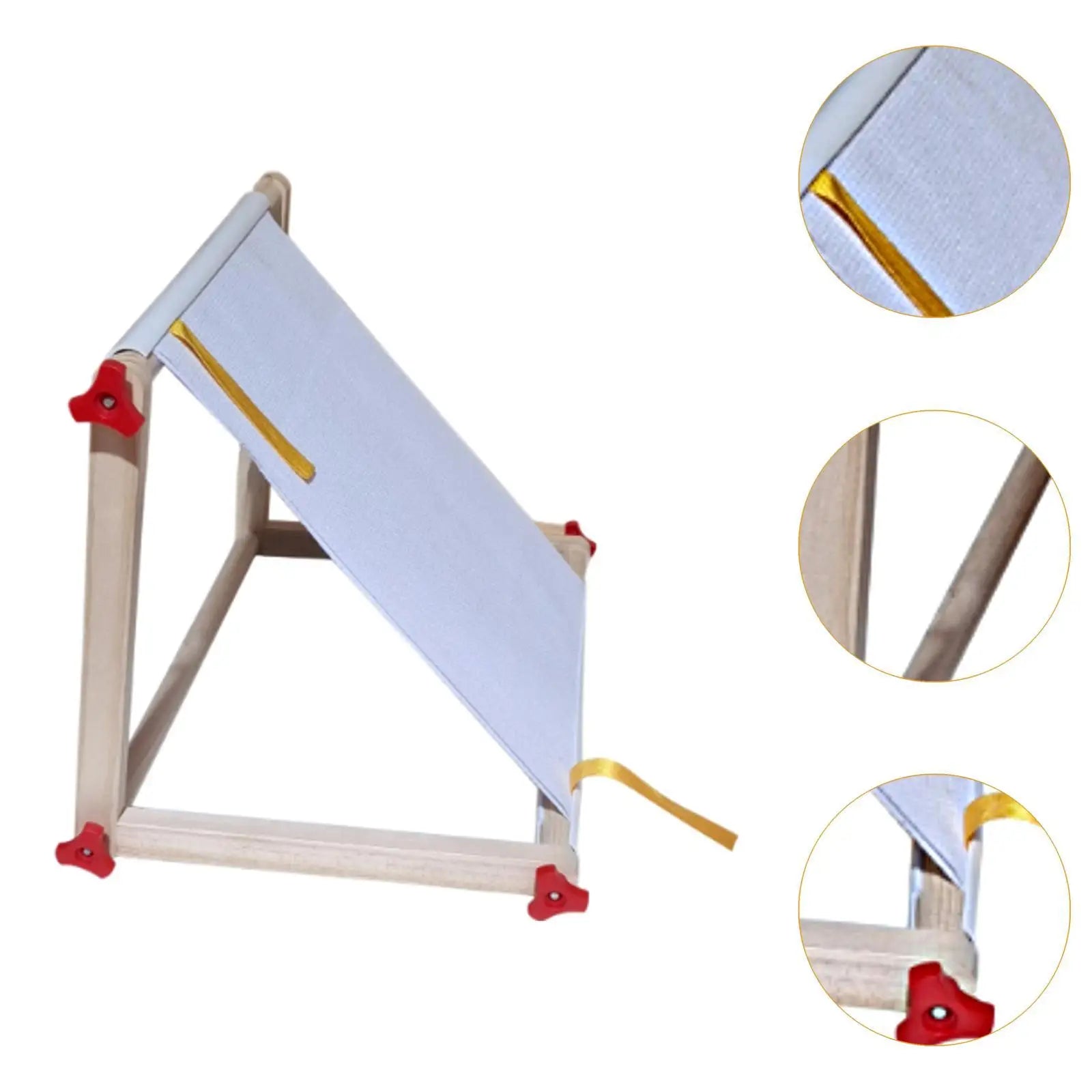 Cross Stitch Frame Wood Professional Sturdy Desktop Sofa Cross Stitch Frame Needlework Holder for Studio Office Home Needlework Zpaxo