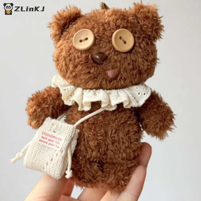 ▶Doll Simulation Knitting Shoulder Bag Crossbody Bag For 15-17cm Doll Mini Bags Plush Dolls Clothes Accessories Zpaxo