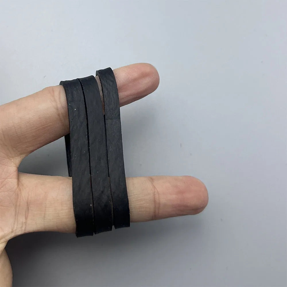 Big Black Rubber Bands Strong Ring Stretchable Sturdy Elastic Band