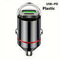 100W USB Car Charger Lighter PD Fast Charging Iphone QC 3 0 C Mini