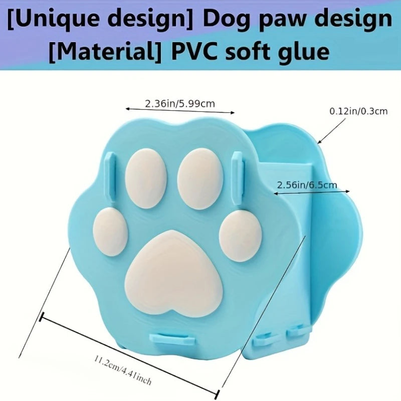 Cute Cartoon Cat Claw Pen Holder Student Desktop Storage Box